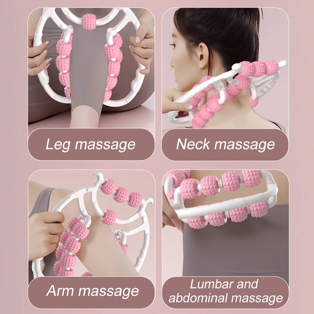 20-Rollen-360°-Massagegerät – Ideal zur Muskelentspannung & Regeneration