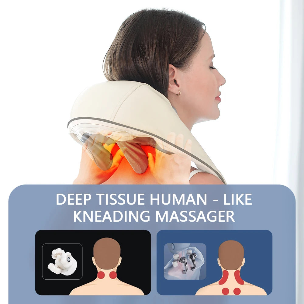 Shiatsu-Nackenmassage-Gerät für maximale Entspannung