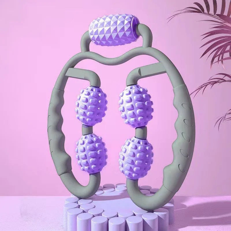 12-Rollen-360°-Massagegerät – Ideal zur Muskelentspannung & Regeneration