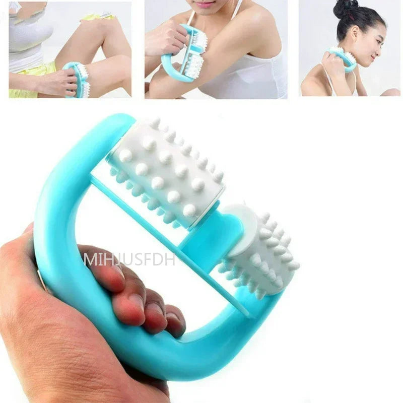 Praktischer Handmassage-Roller für Rücken und Beine